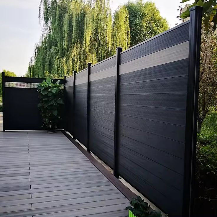 WPC Fence Ideas for Sloped Landscapes